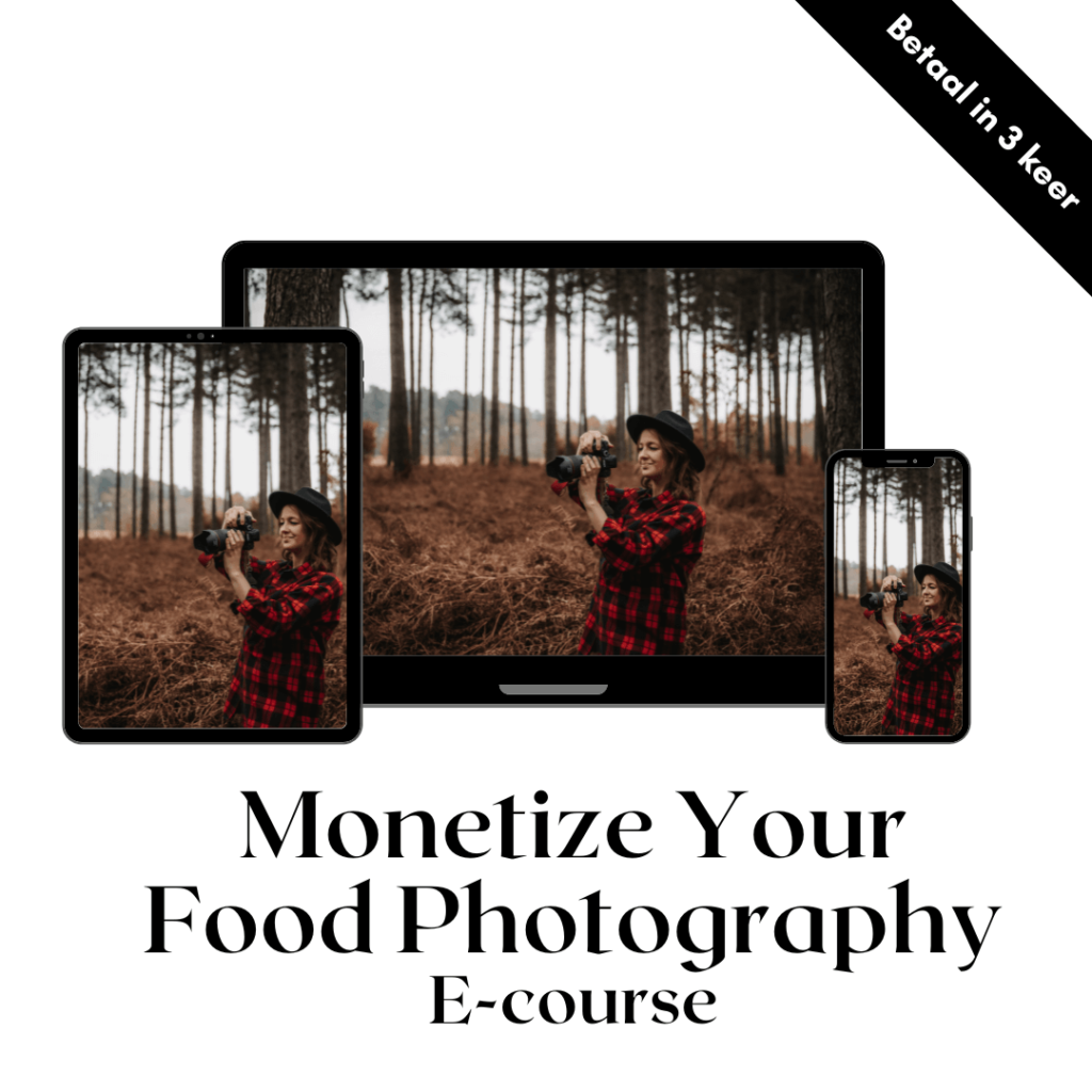 Monetize Your Food Photography x 3
