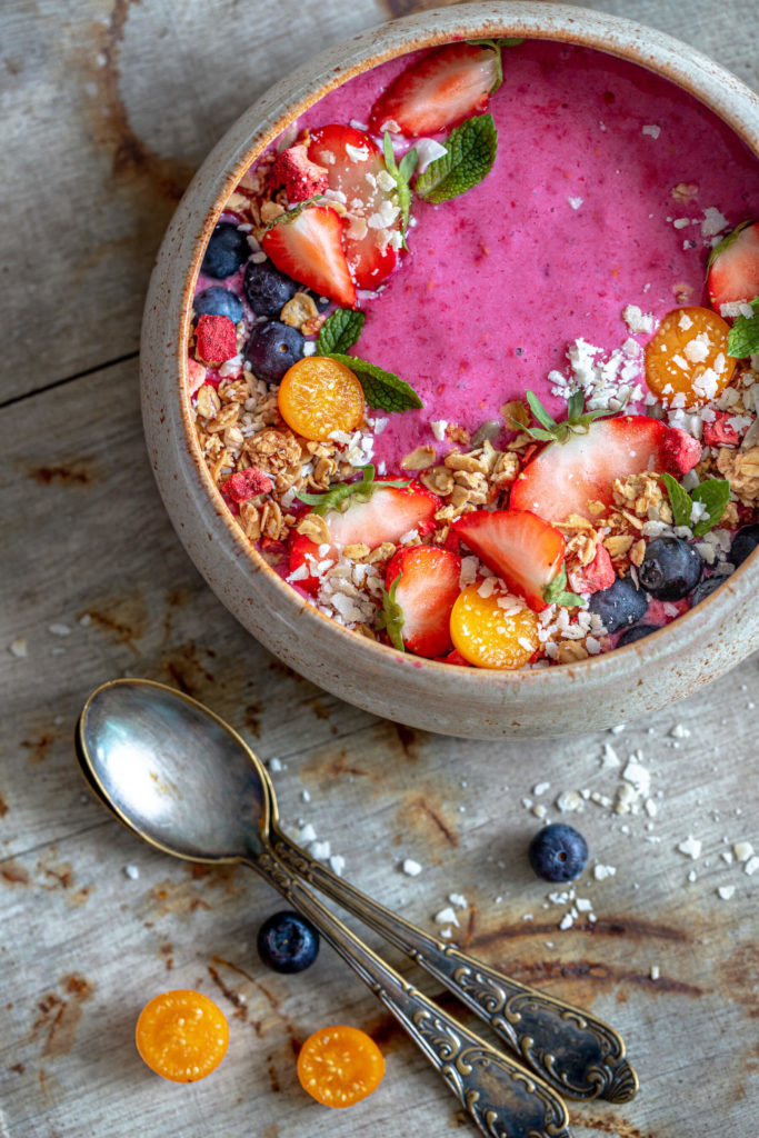 The Masterclass - I want to grow! Smoothie bowl pink